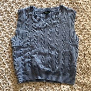 Wild Fable Cable Knit Sweater Vest